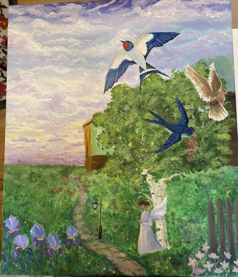 Vision friedliche Welt