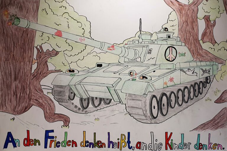 An den Frieden denken…